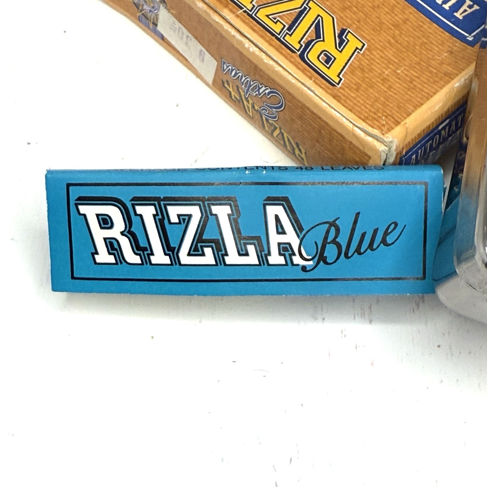 Vtg Rizla+ Extras Automatic Cigarette Rolling Machine Stainless Box - With Box