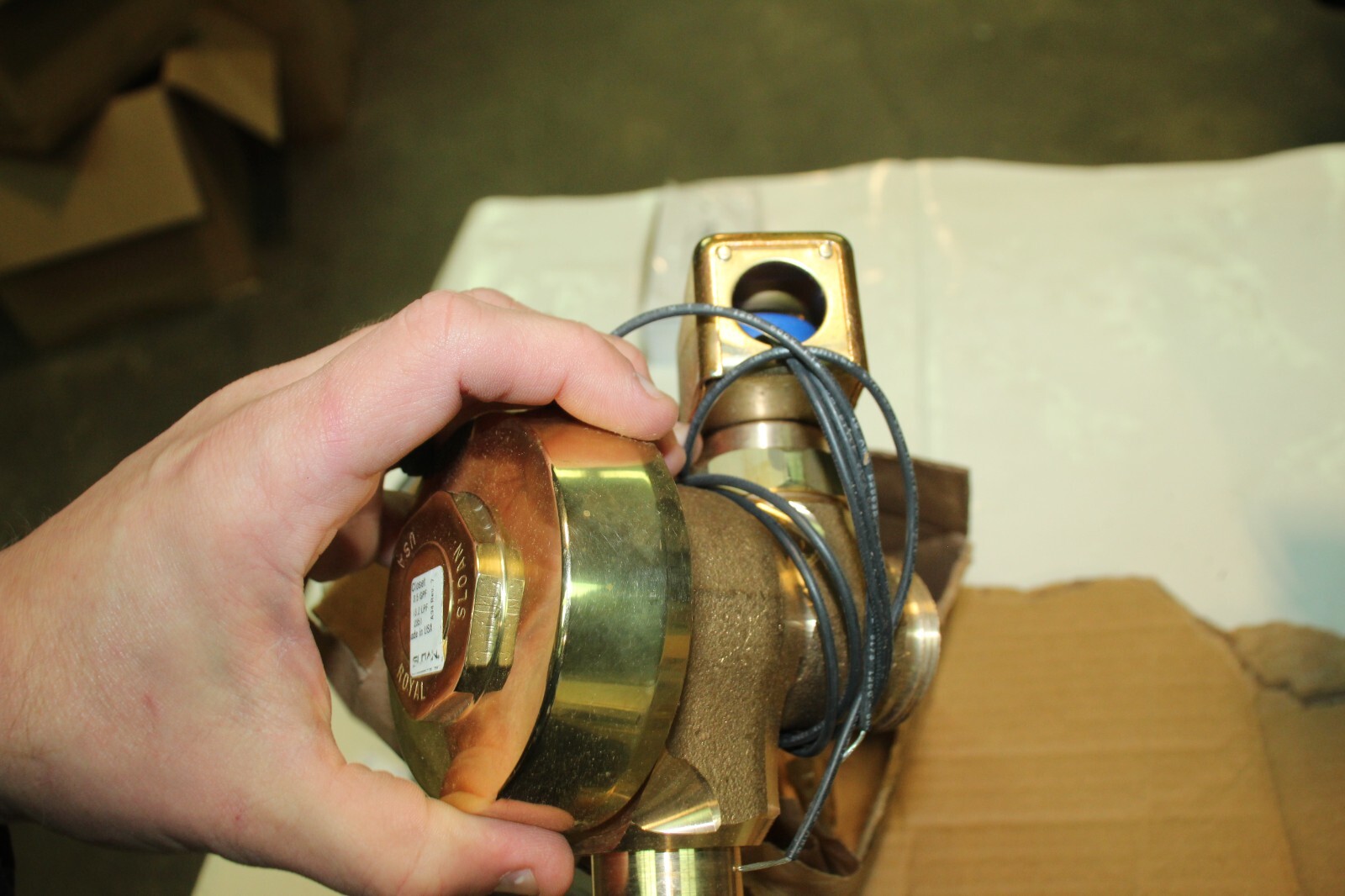 NEW Sloan Royal Dual Filter By-Pass Diaphragm Brass EL3AAC 0301366