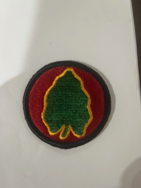 24th Infantry Division WWII Vietnam Patch Sew On WWII US Army