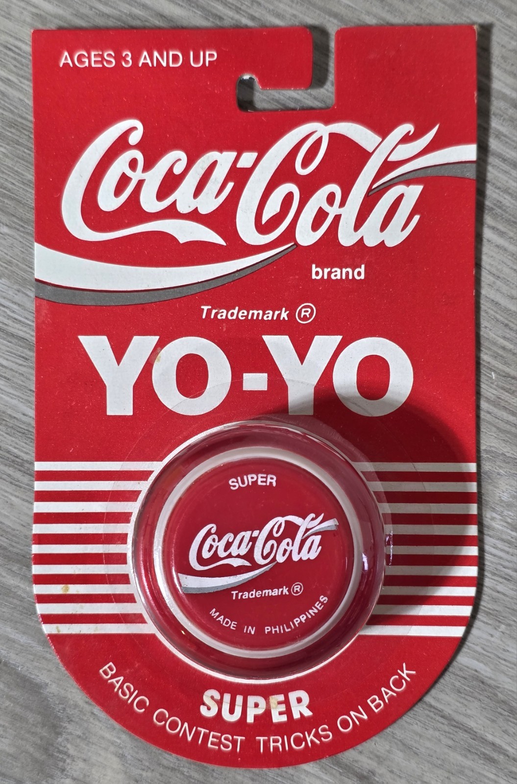 Coca Cola Vintage Jack Russell Special Spin Coke Yo-Yo 1989 Super - NEW/SEALED -