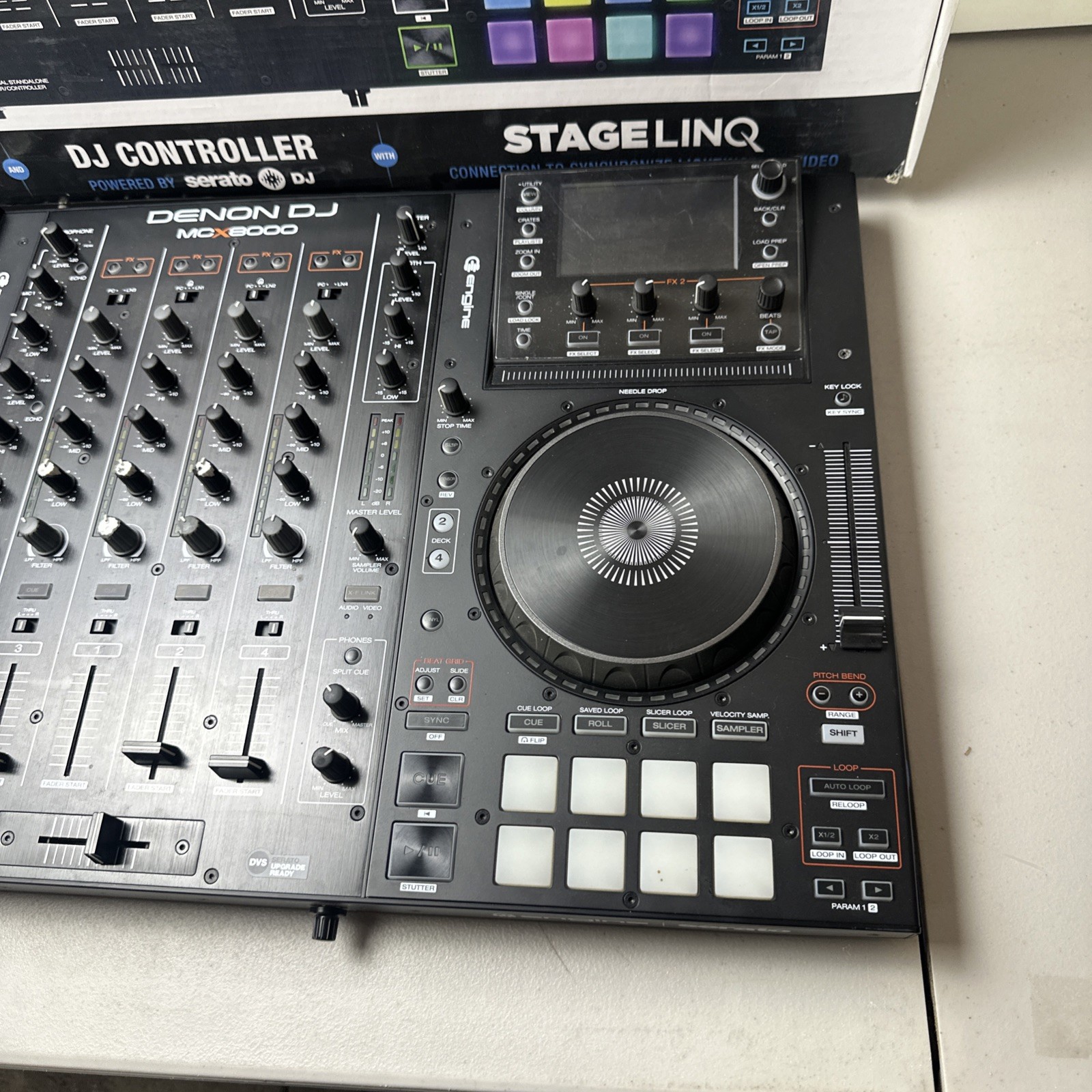 Denon DJ McX8000 Professional Standalone DJ Controller - READ DESCRIPTION