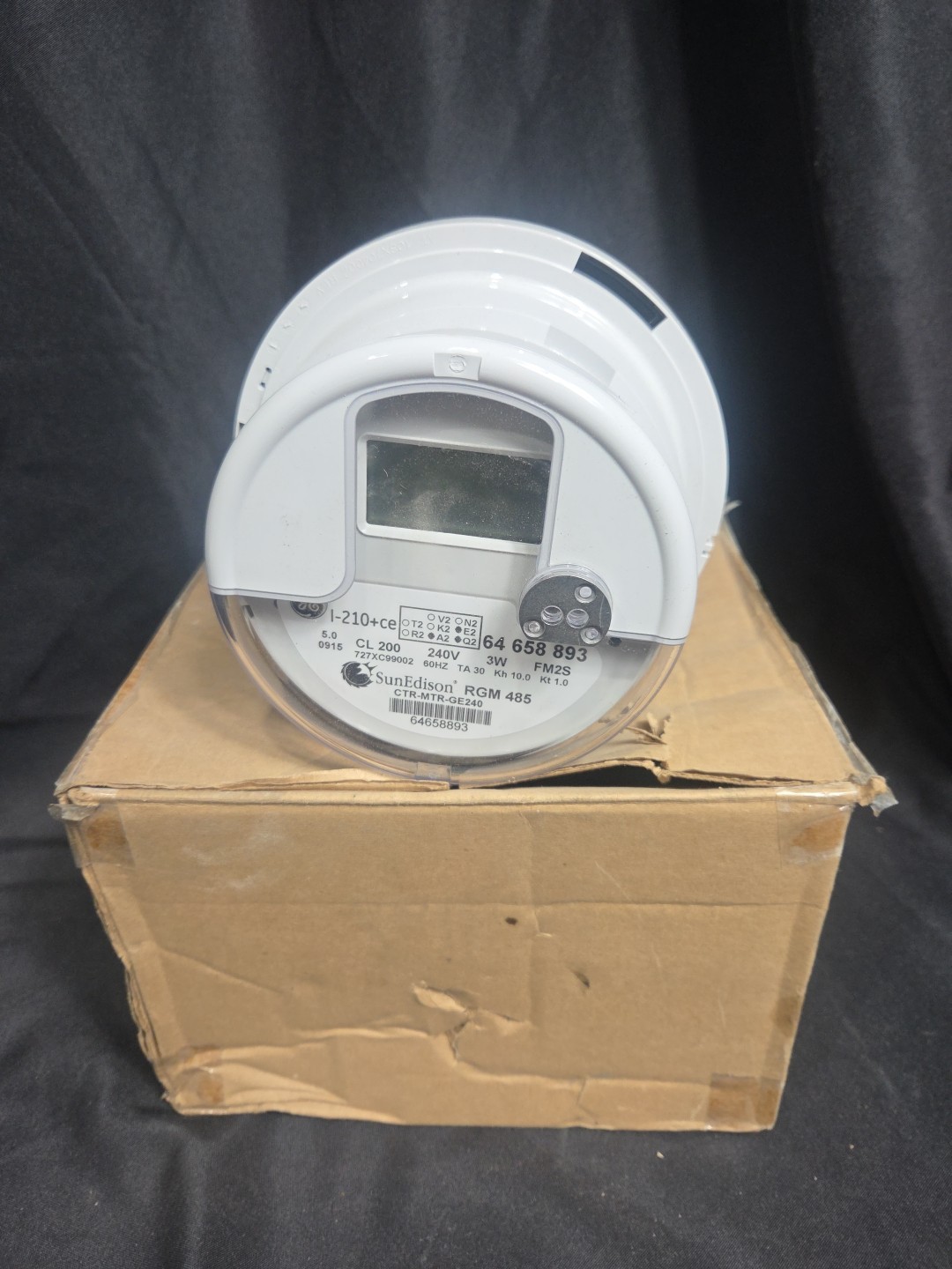 GE SMART Electric METER I-210+CE CLASS 200 240V 3W House Panel Usage