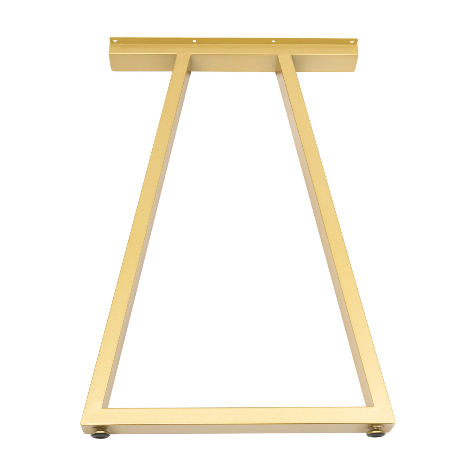 28inch Pair Trapezoid Metal Gold Table Legs Furniture Legs Office Table Legs NEW