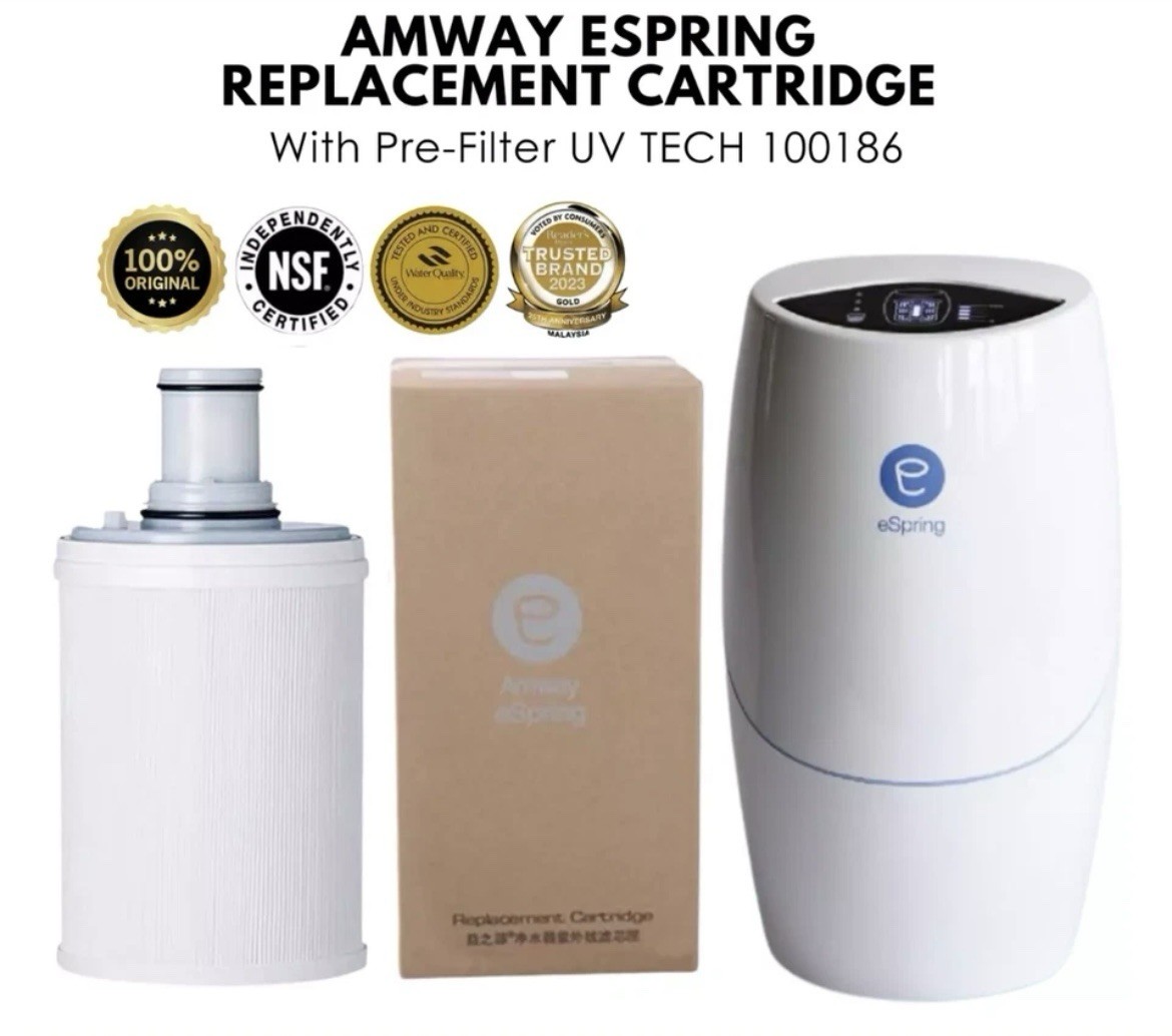 Amway ESpring Replacement Water Filter Purifier Cartridge UV Technology 100186