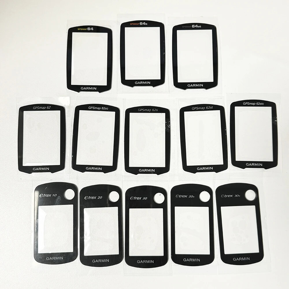 Glass Screen Panel With Double-sided GARMIN GPSMAP 62 64 64S 62S Etrex 10 20 30
