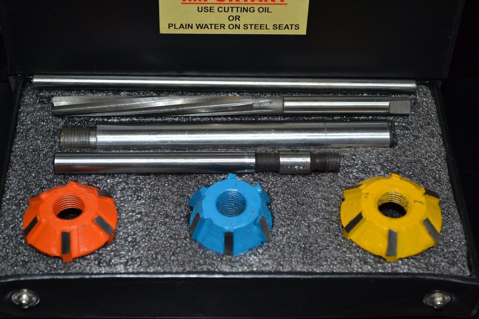 Valmet 311CS Engine VALVE SEAT CUTTER KIT CARBIDE TIPPED