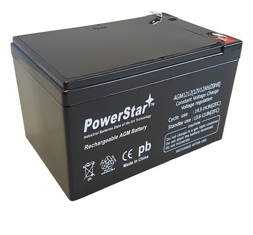 PowerStar Replaces Power-Sonic PS-12120NB Battery, CTN12-12NB