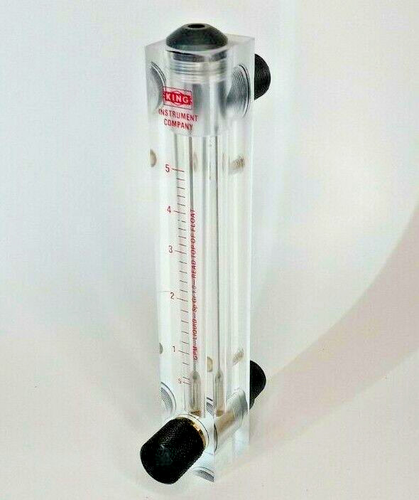 King Instruments GPM-Liquid -Sp.Gr.1.0 - Flow Meter - UNUSED ( Ex Display Unbo