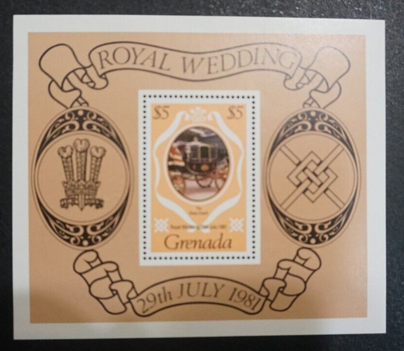 Grenada #1054 1981 Royal Wedding S/S MNH