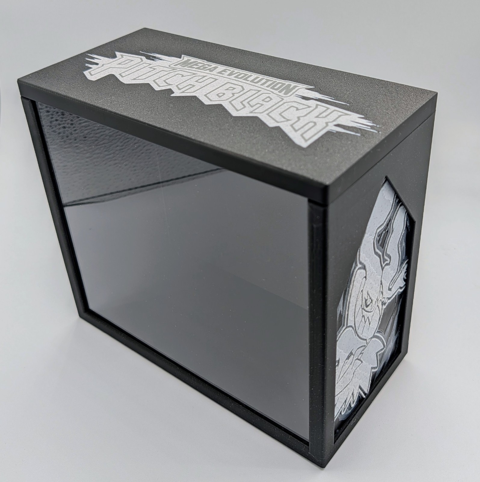 Pitch Black ETB Display Case (With Acrylic)