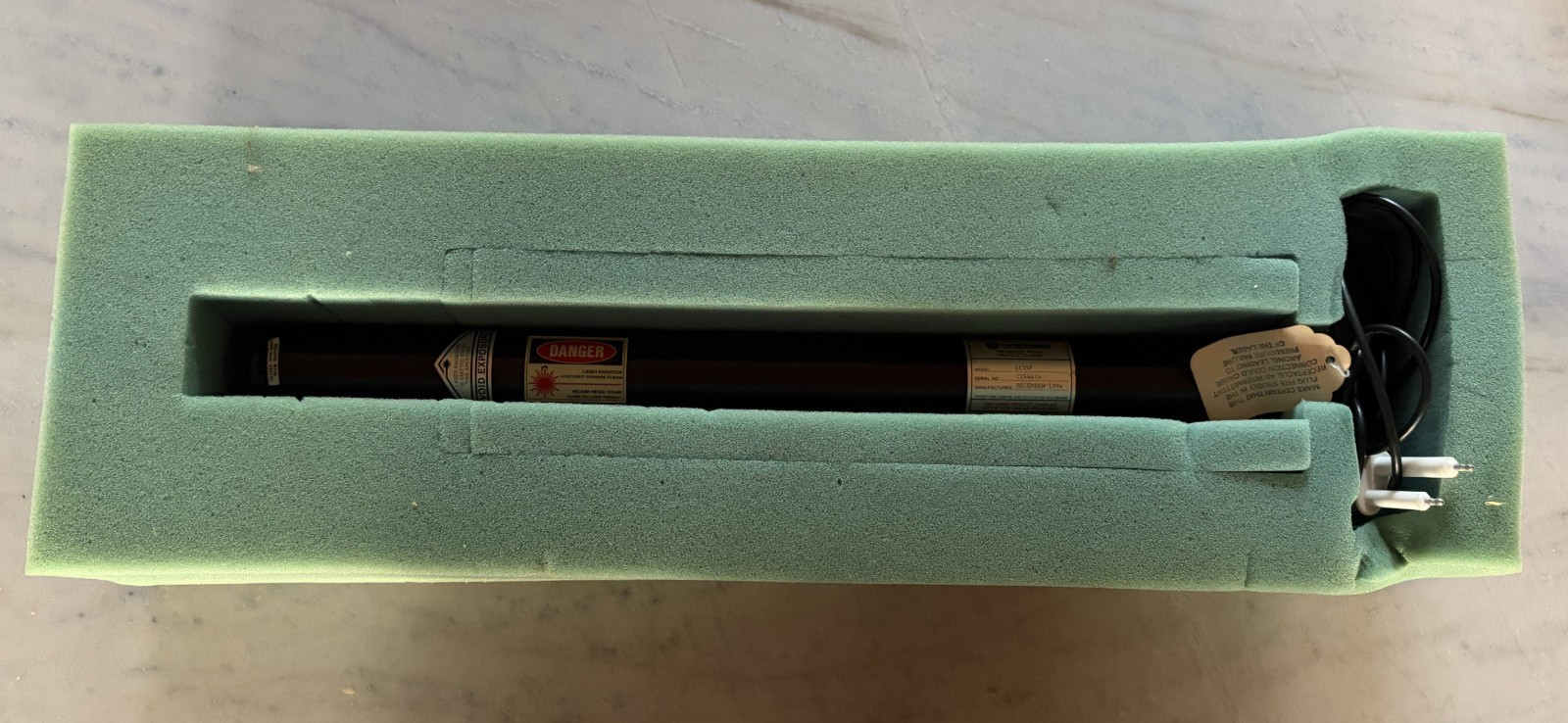 JDS Uniphase 1135P Laser Head/Module, MPN 1135P , He-Ne