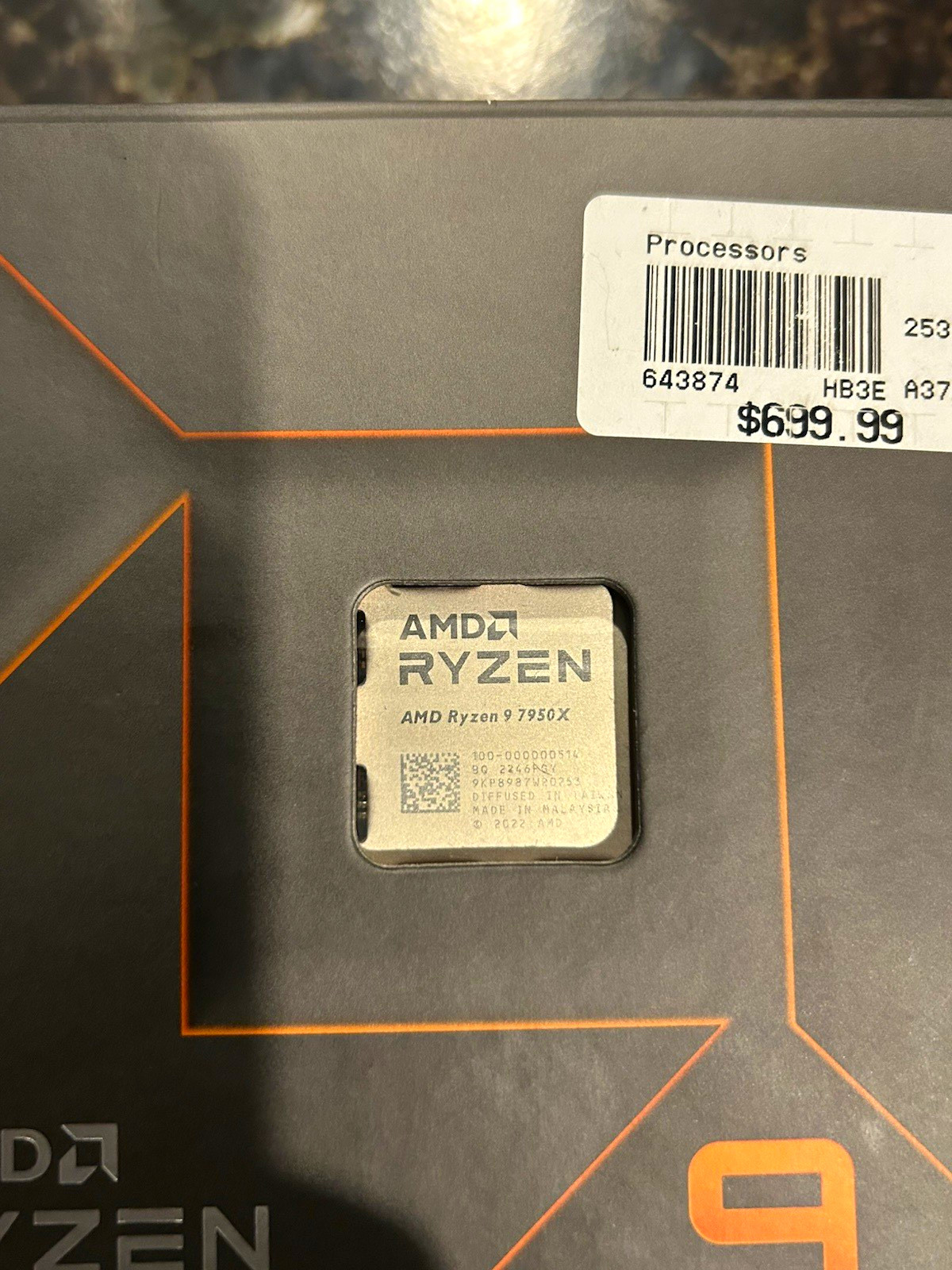 AMD Ryzen 9 7950X BROKEN FOR PARTS OR WHATEVER