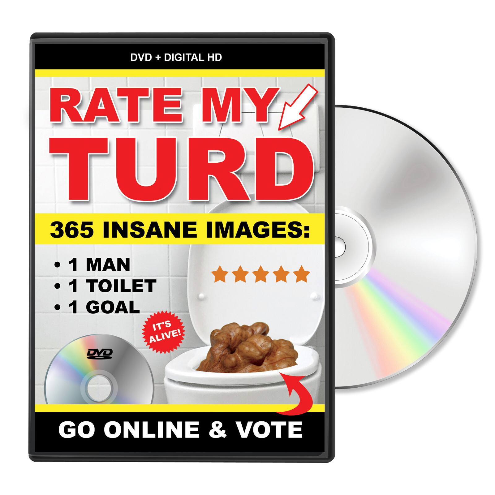 Rate My Turd DVD and Fake Invoice Prank Mail Sent Anonymously!