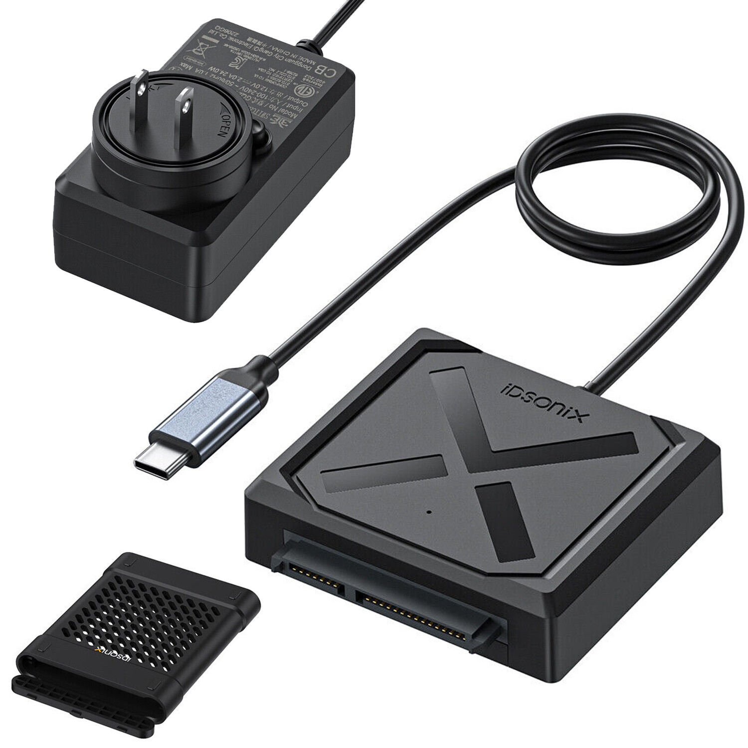 USB 3.0 to SATA Converter Adapter Kit For 2.5"/3.5" SATA/IDE/SSD Hard Drive US