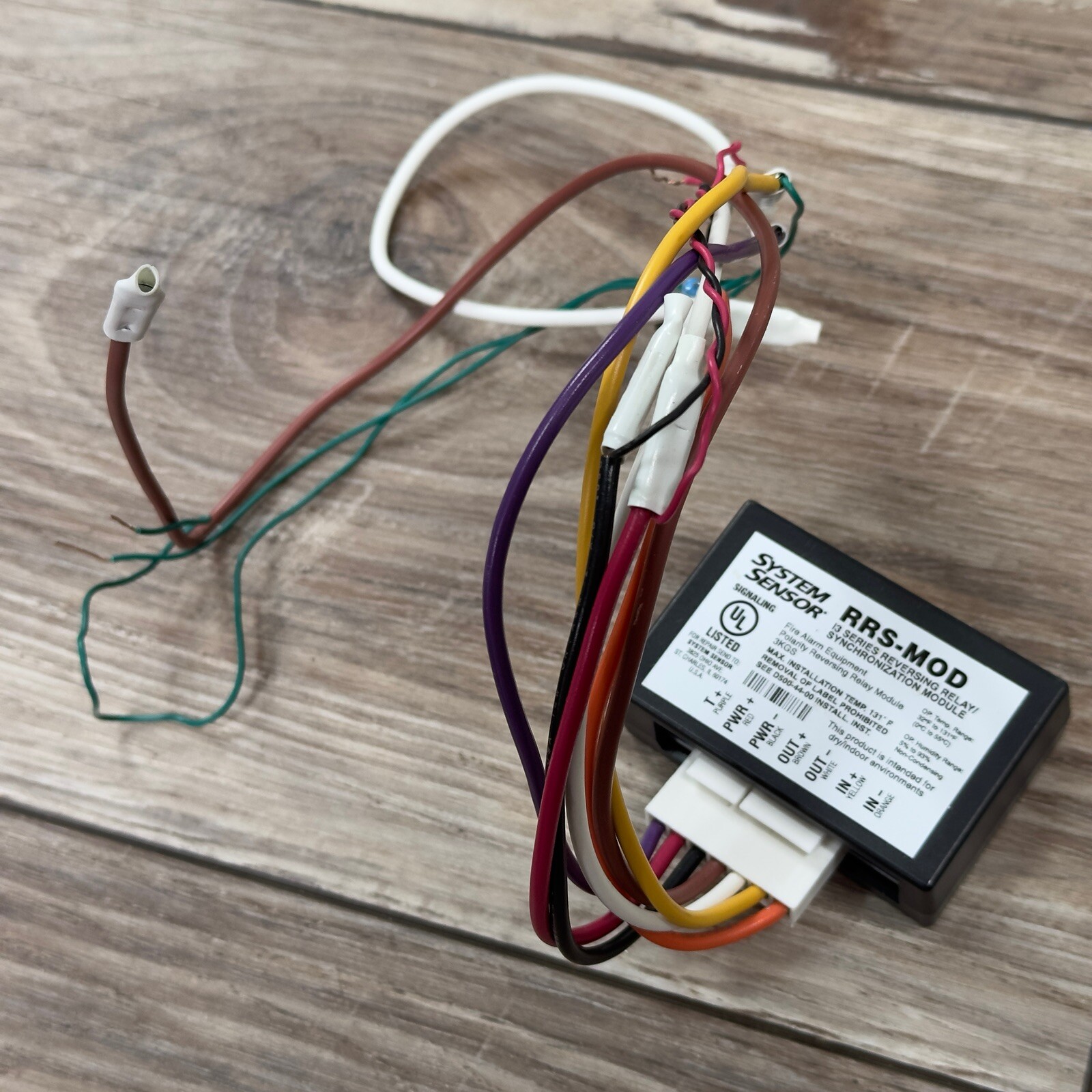System Sensor RRS-MOD Reversing Relay Synchronization Module - Used Untested