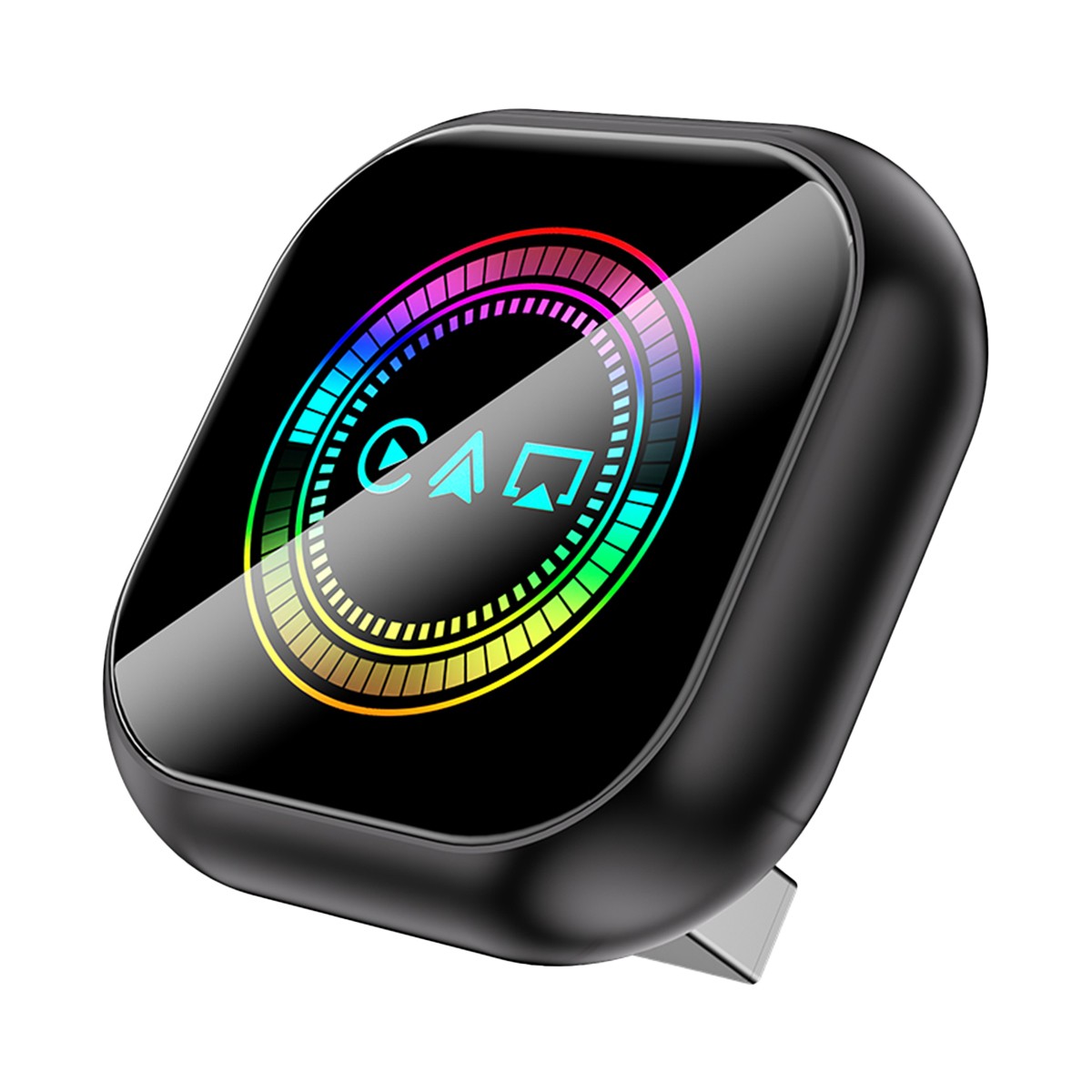 4-in-1 Wireless CarPlay Adapter for Apple CarPlay Android Auto AirPlay Mini