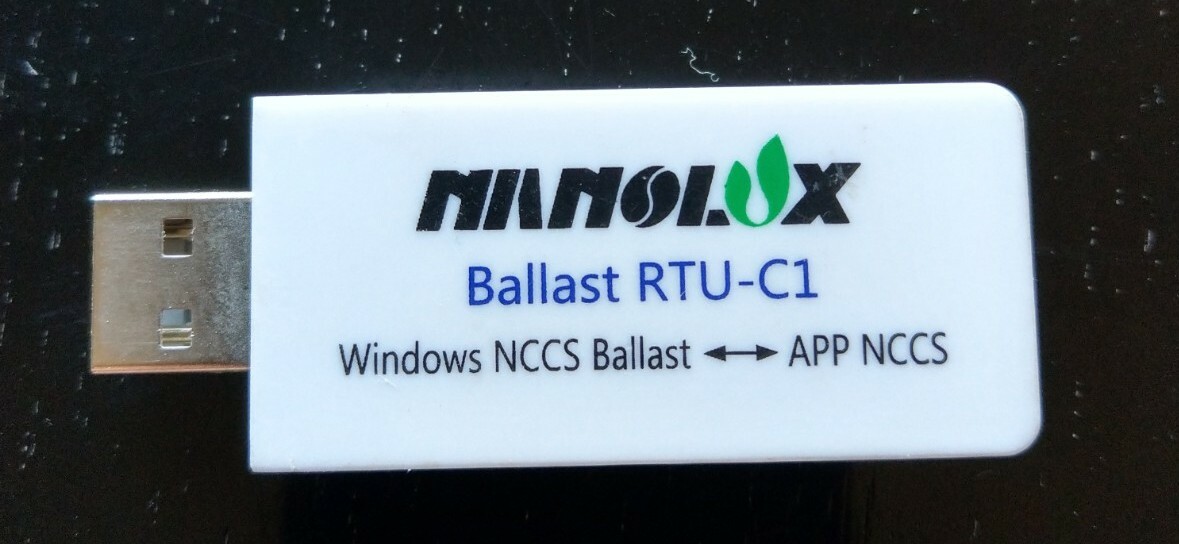 Nanolux Ballast RTU-C1  Wireless Data RTU Communication Device Dongle APP NCCS