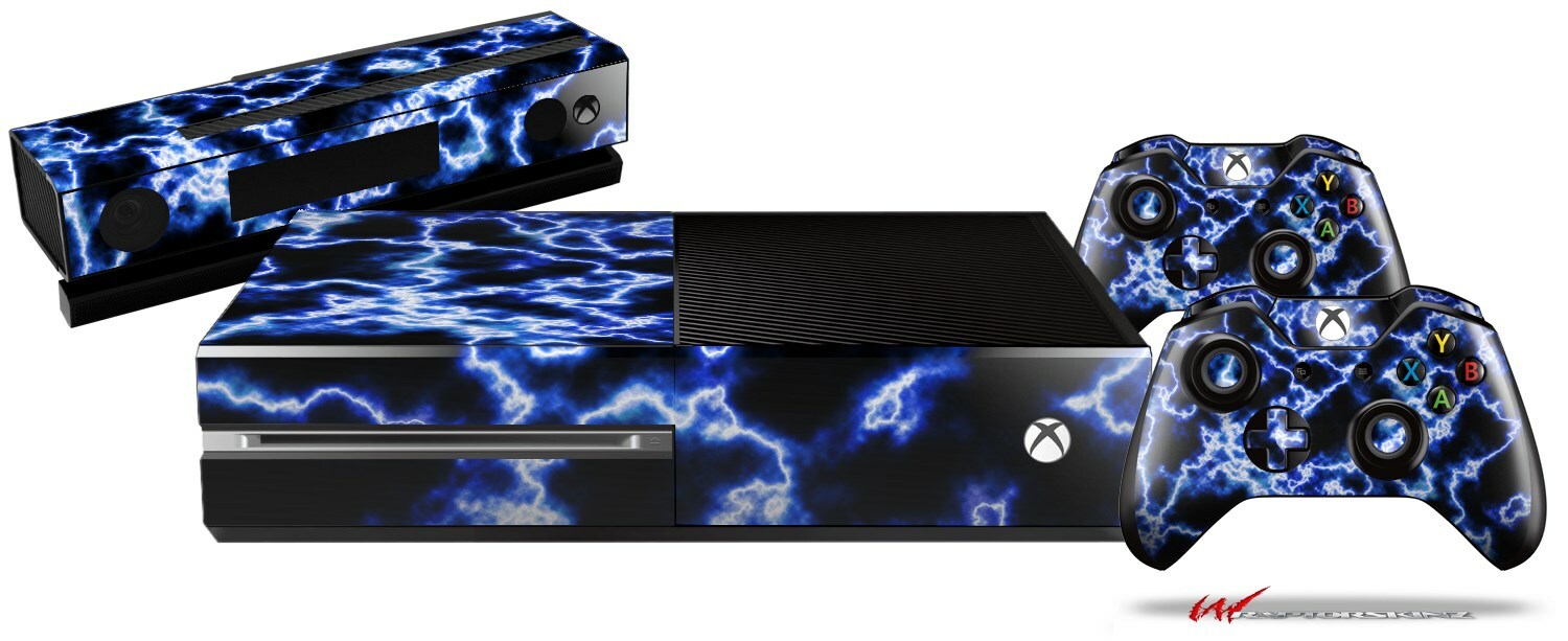 Electrify Blue Skin for XBOX One System