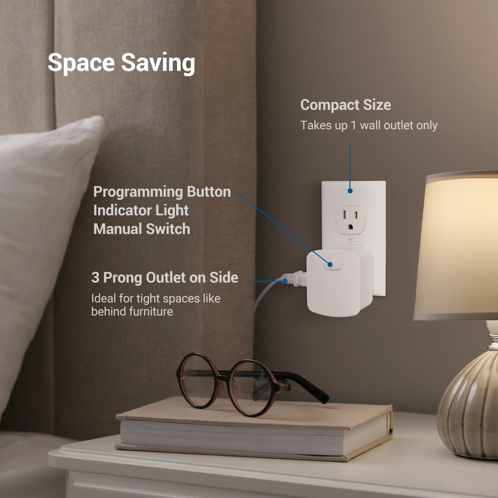 DEWENWILS Remote Control Light Switch Wireless Remote Power Wall Switch Outlet