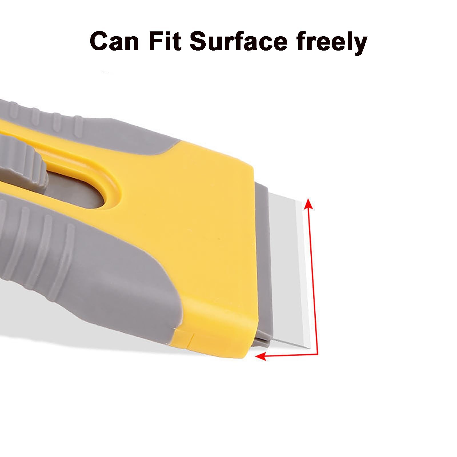 Razor Blade Scraper, Scraper Tool with 2 Pack Scrapers 20PCS Plastic Blades...