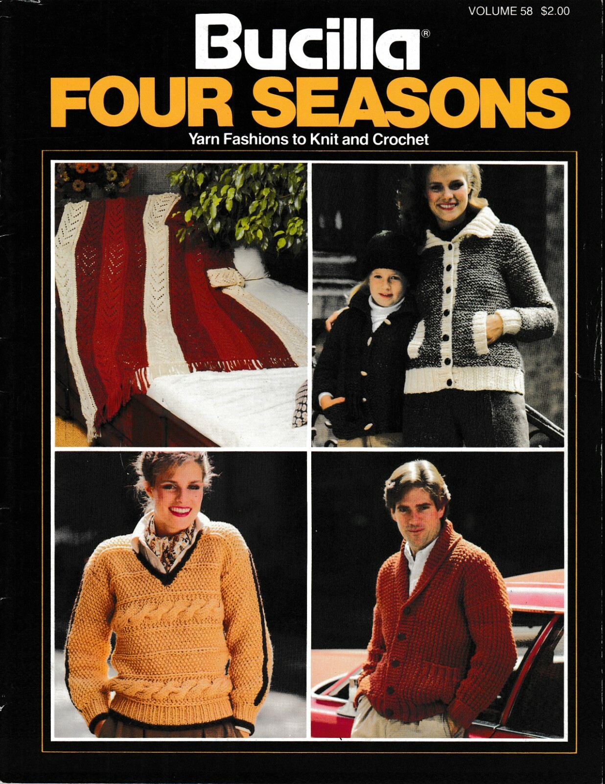 Four Seasons Yarn Fashions to Knit and Crochet | Bucilla #58