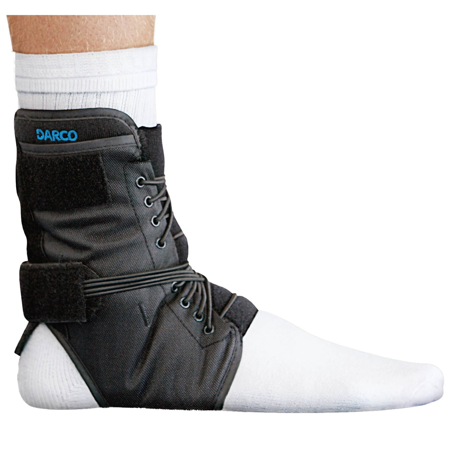 Darco Ankle Support Medium Bungee / Hook and Loop Strap Closure for the Foot