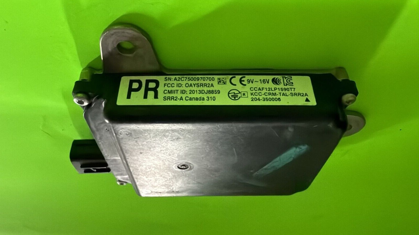 16 19 TOYOTA PRIUS REAR BLIND SPOT MODULE 88162 OW270