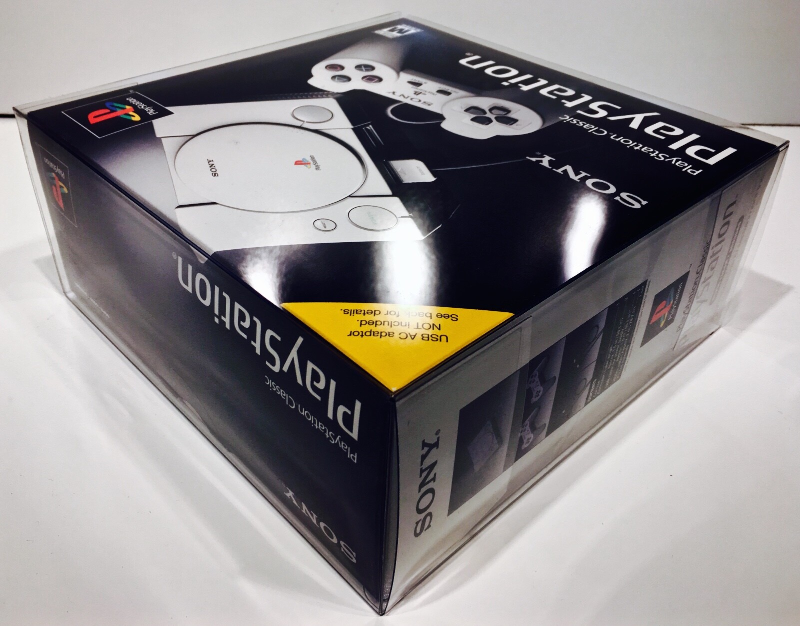 1 Box Protector for PLAYSTATION CLASSIC! Clear Custom Display Boxes New