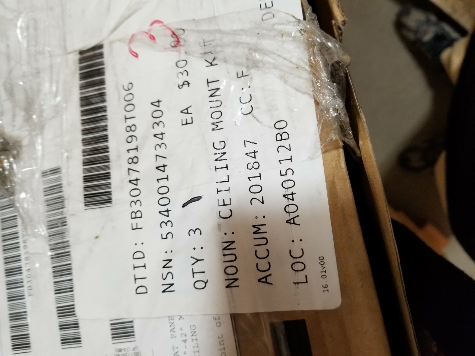 Barco 808 Theater Projector Ceiling Mount Projector Ceiling Mount 1016249
