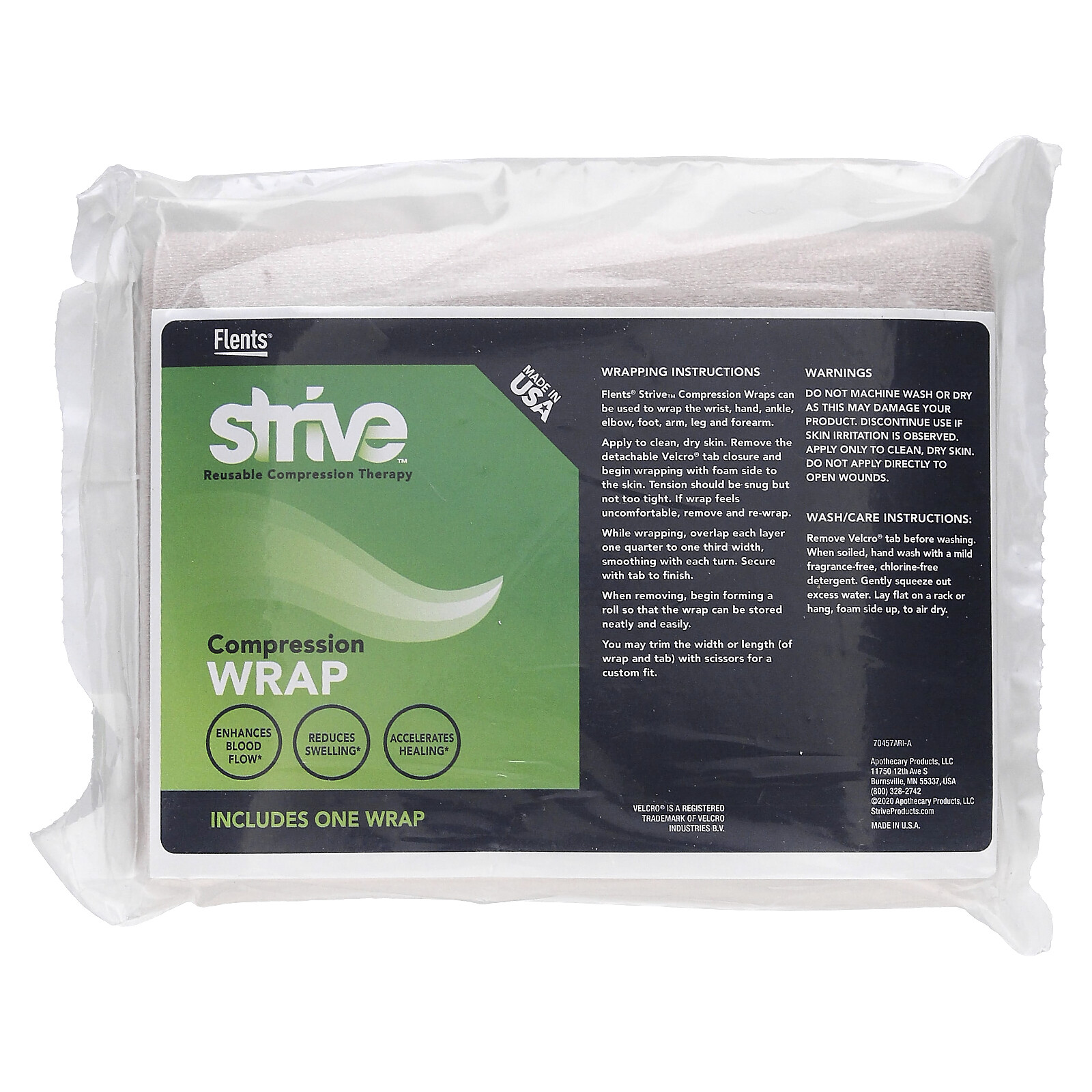 Compression Wrap, Taupe, 1 Wrap