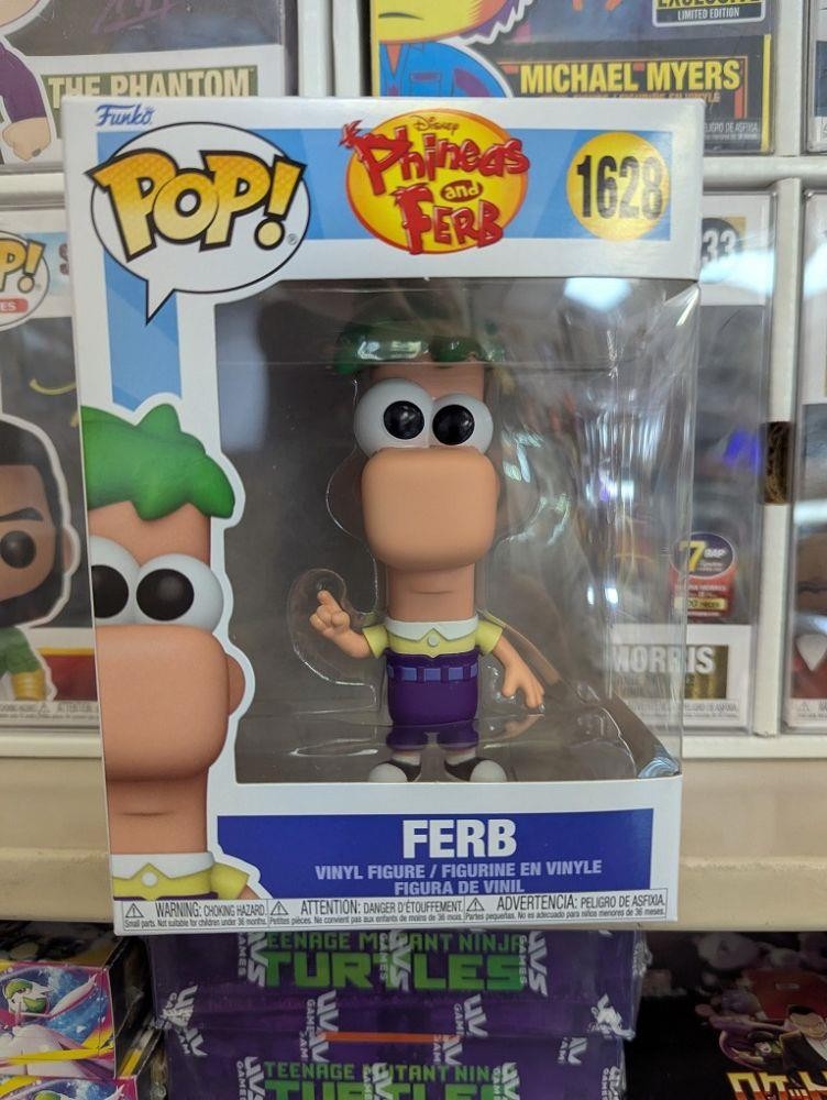 Funko Pop Phineas and Ferb - Ferb Vinyl Figure # 1628