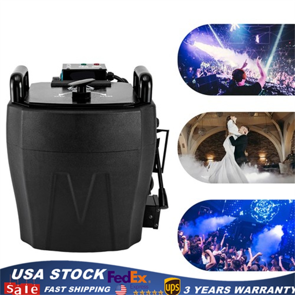 3500W Low Lying Smoke Fog Machine Stage DJ Dry Ice Fog Machine Effect Wedding