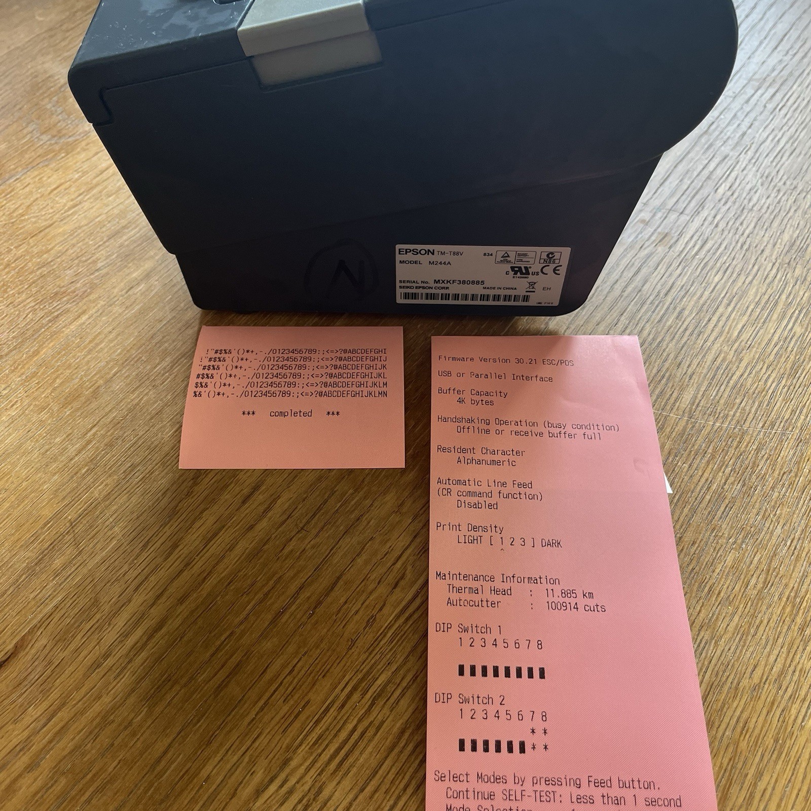 Epson OmniLink TM-T88VI Thermal Receipt Printer - Black