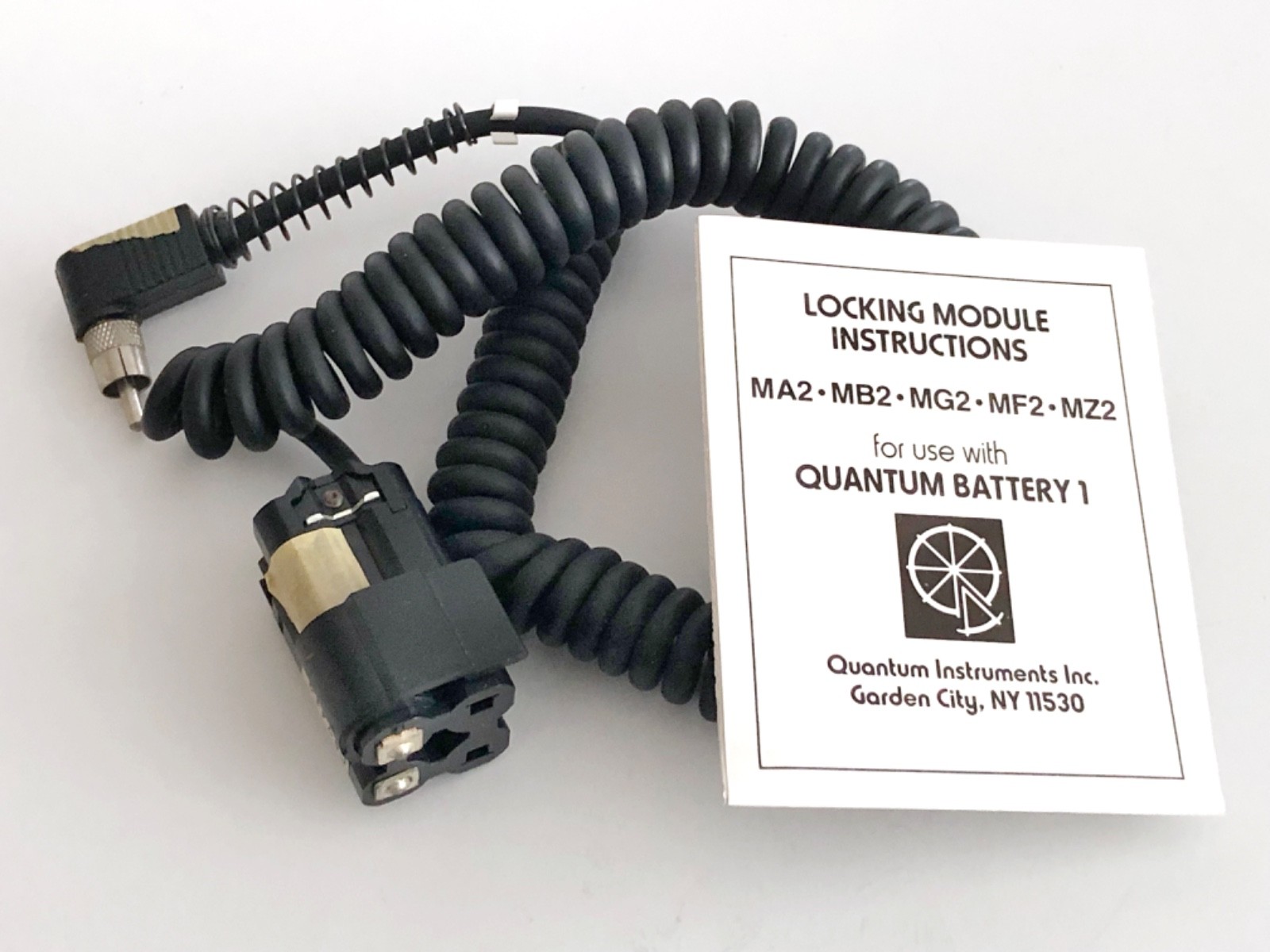 Quantum Instruments Quantum Battery 1 W Charger and Cables UNTESTED