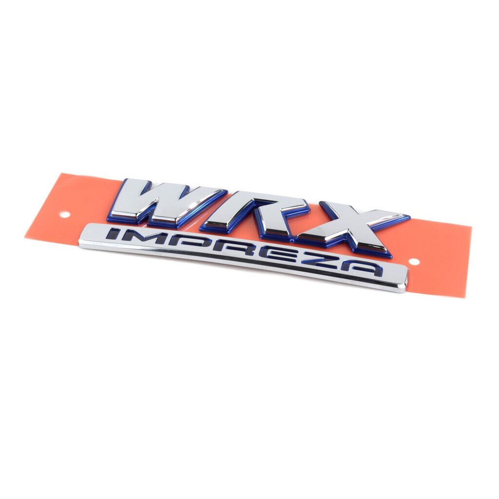 OEM 2002-2003 Subaru Impreza WRX Rear Trunk Emblem Nameplate NEW 93073FE050