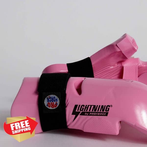 PROFORCE Large Pink Karate Sparring Gloves