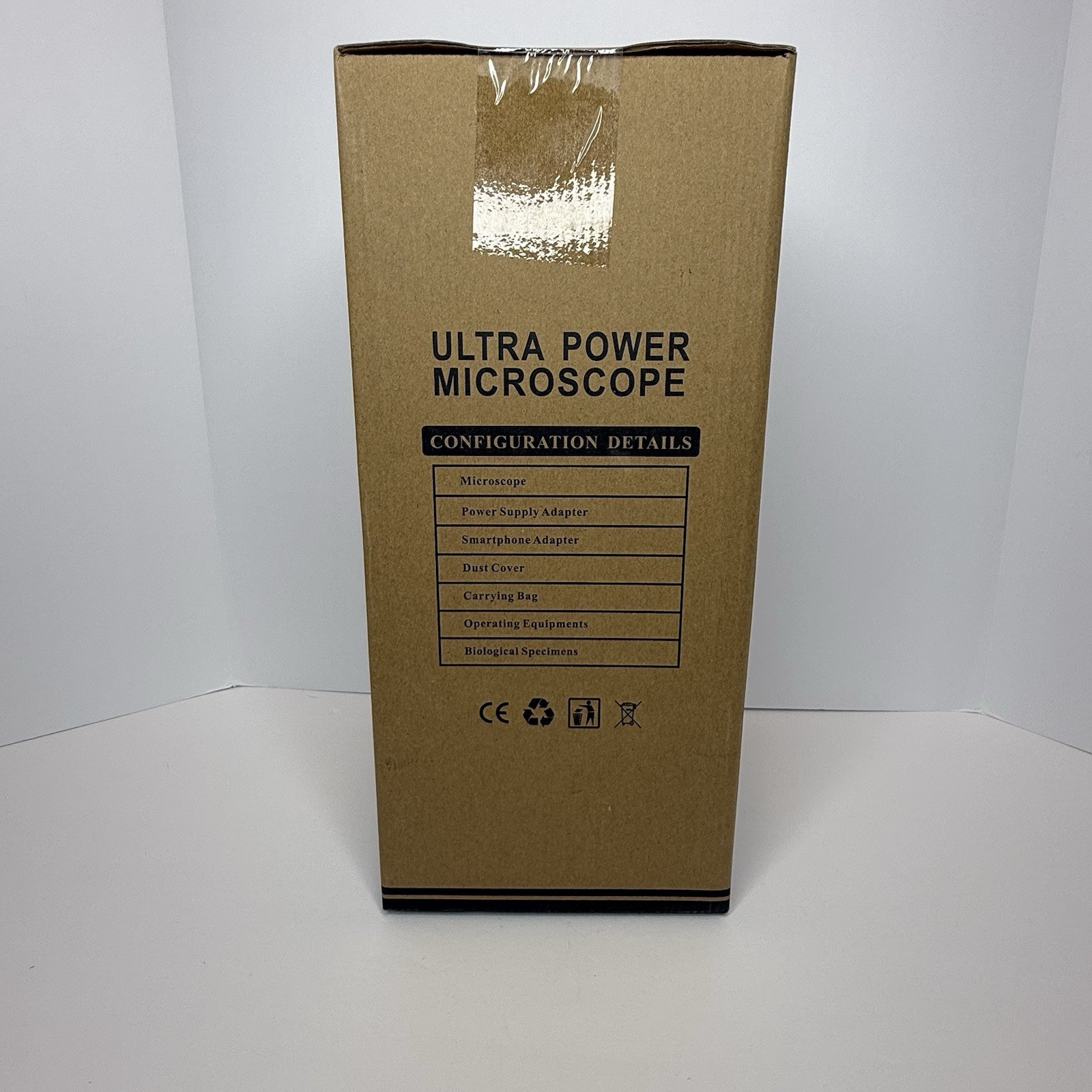 Maxlapter Ultra Power Microscope Kit With Specimens 200-2000X Magnification New