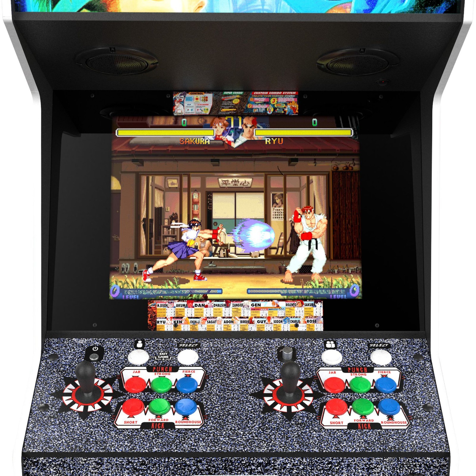 Iconic Arcade Street Fighter Alpha 2 XT Arcade Machine (Open Box)