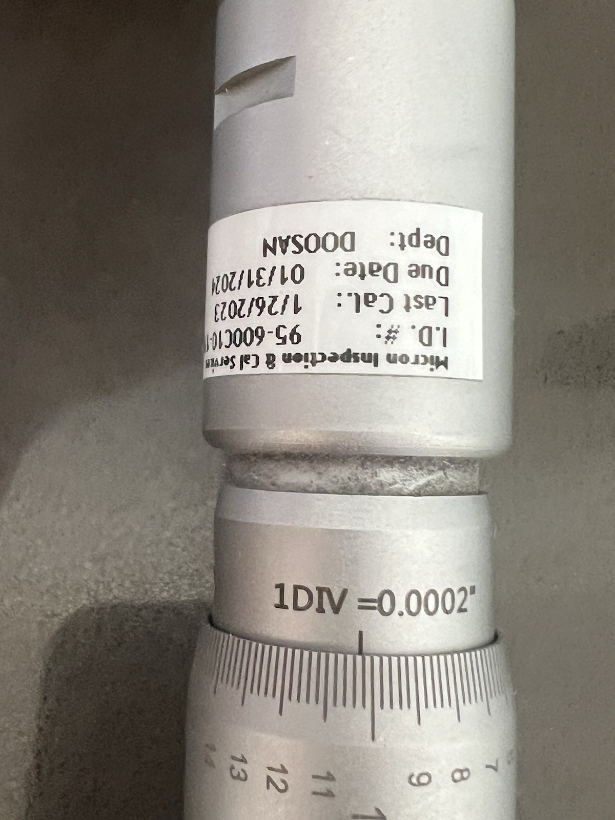 SPI Precision Micrometer – Internal + External