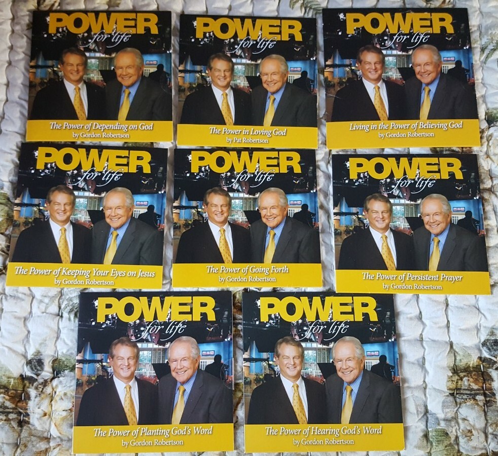Lot 8 new sermons CD Pat Gordon Robertson 700 Club Christianity Jesus God's Word