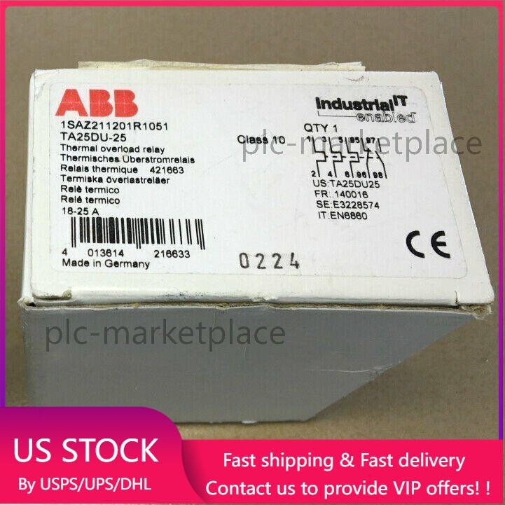 one brand new TA25DU-25 18-25A Thermal Relay spot stock #F1-