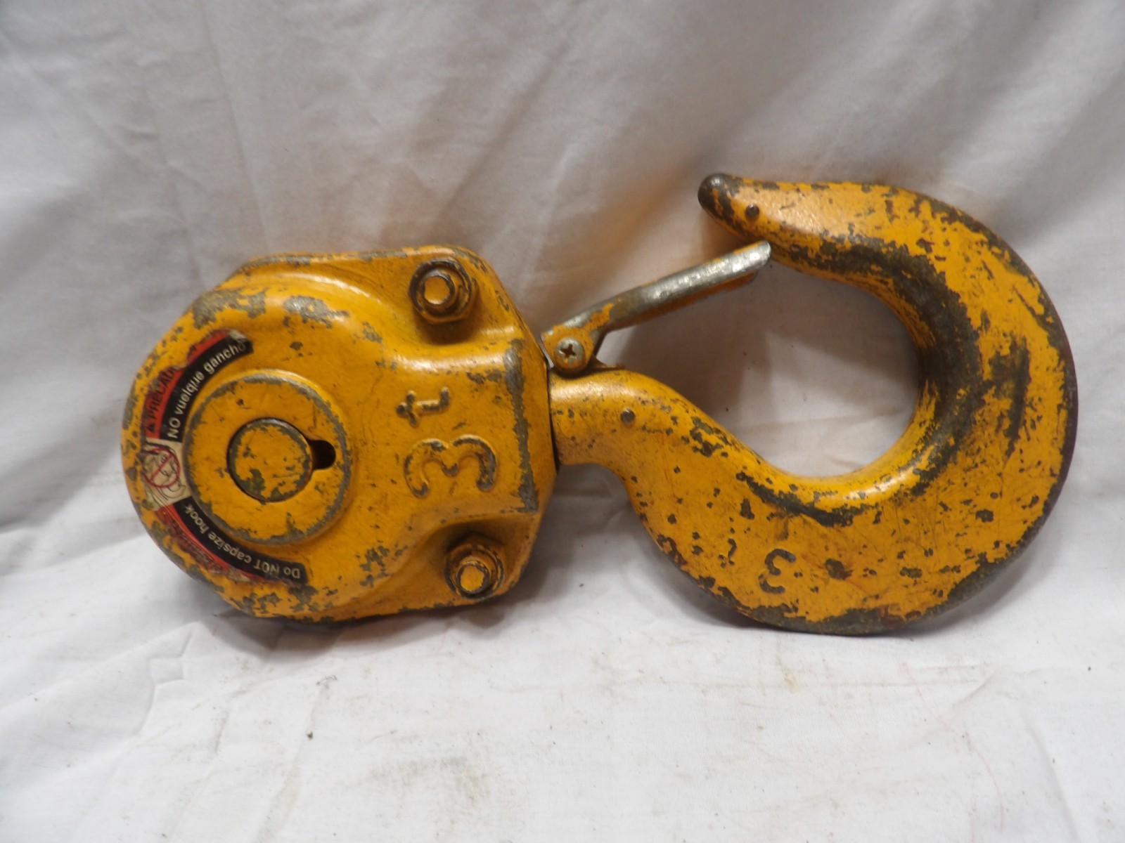 Harrington Hook for 3-ton Chain Hoist