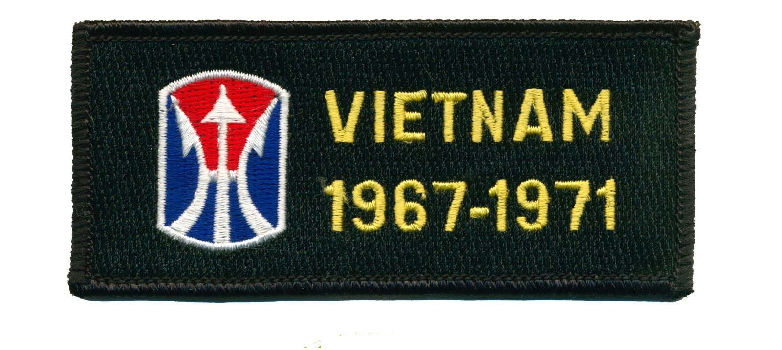 11th L.I. Brigade Vietnam Dates Patch Americal Division  L240