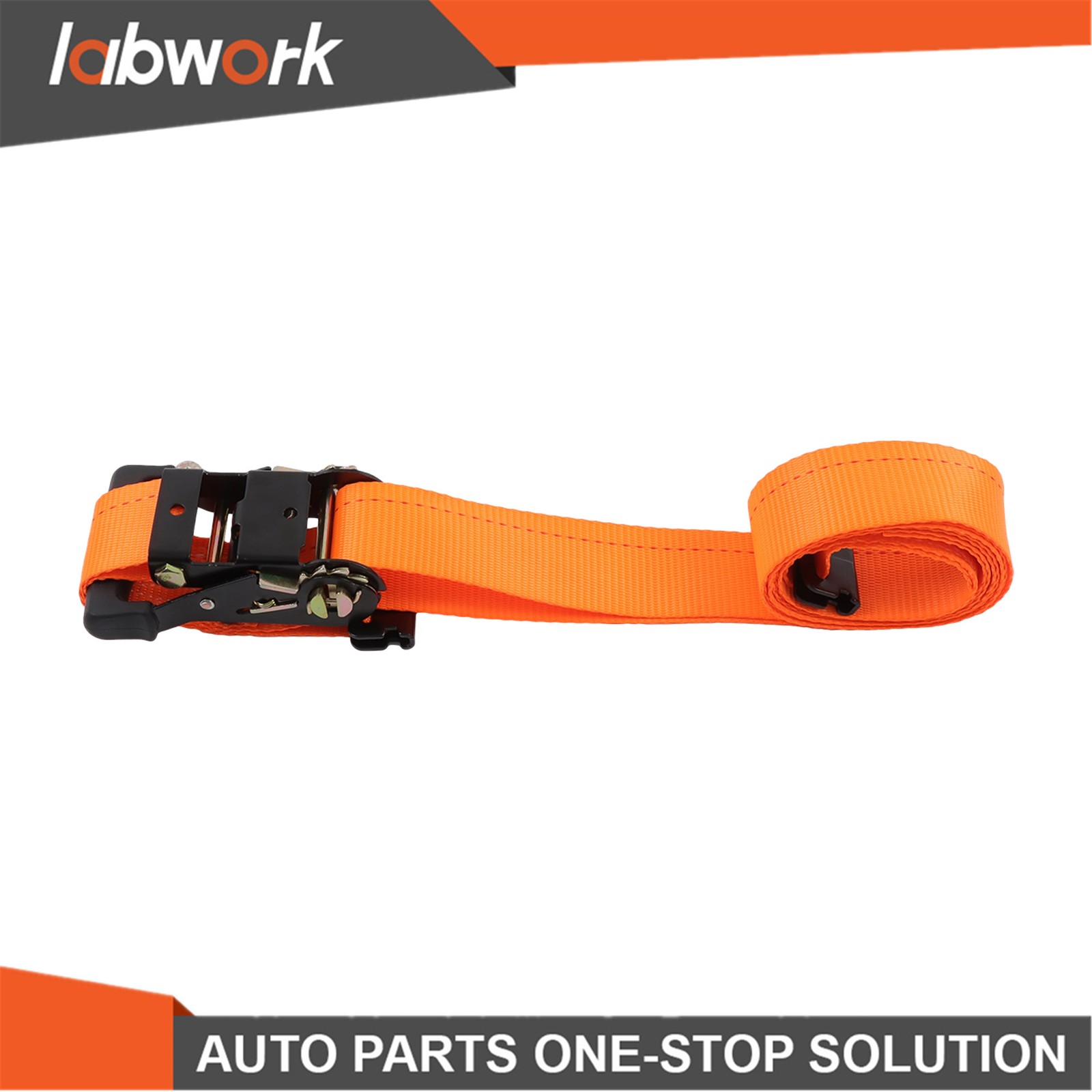 Labwork Wheel Chock Tie Down Kit 2” Heavy Duty E Track Trailer Tire Straps