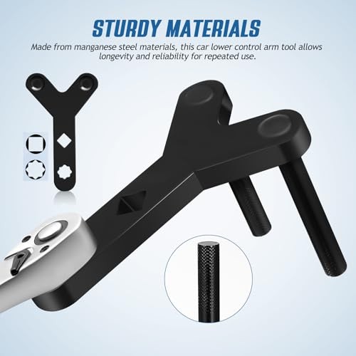 Lower Control Arm Prying Tool: Control Arm Bushing Removal Tool Suspension