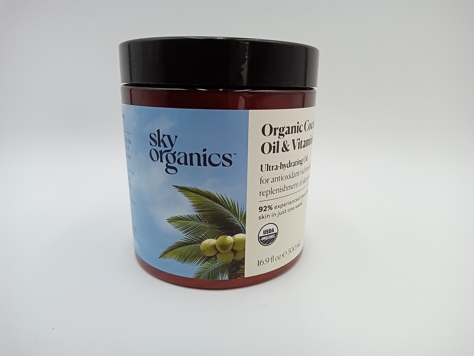 Sky Organics Organic Coconut Oil & Vitamin E Hydrating Oil 16.9 fl oz