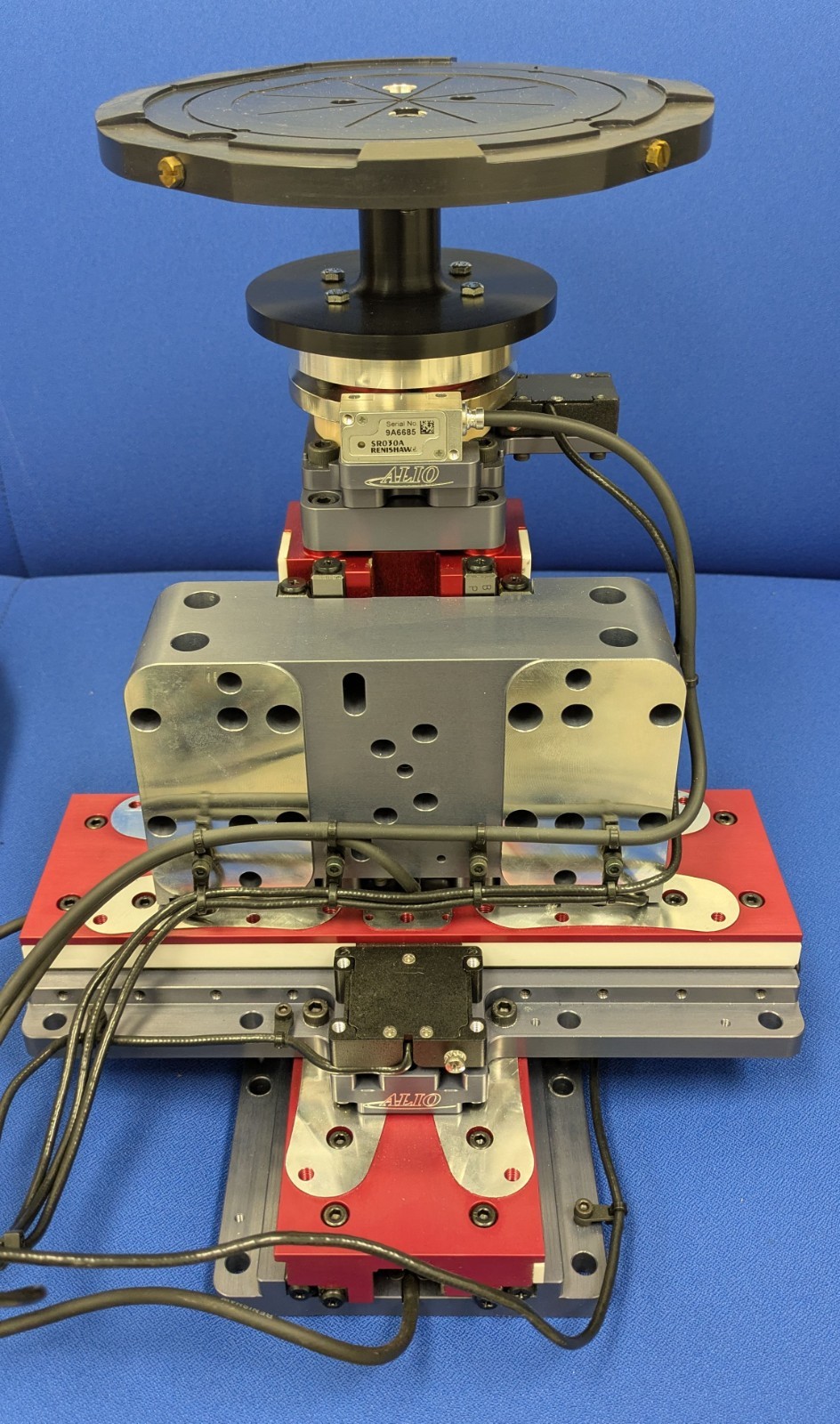Alio Industries 4-axis (X, Y, Z, R) stage w/ Renishaw Signum SR030A Read Head