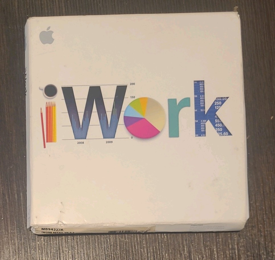Apple iWork '09 (Retail) - Full Version for Mac MB942Z/A New
