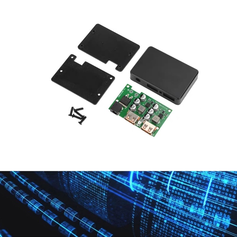 Double USB 5V 9V 12V Fast Charging Module Regulator Solar Panel Stabilizer