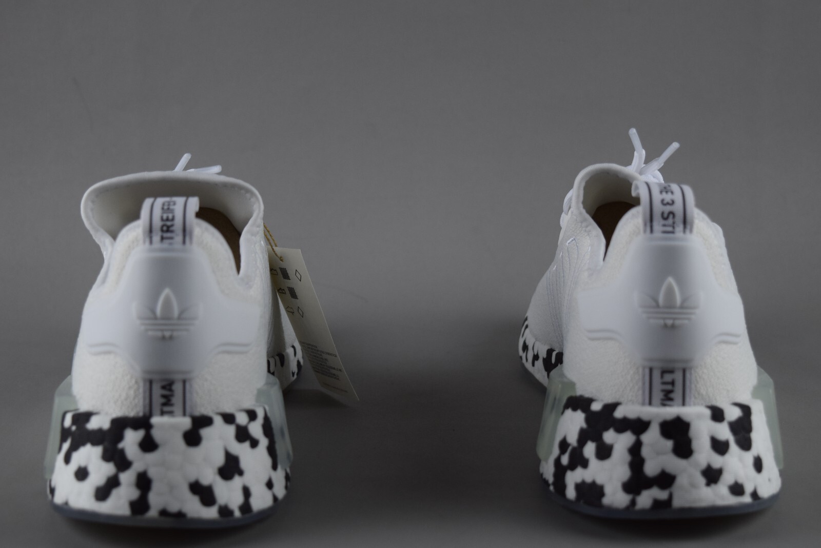 NIB Mens Adidas NMD R1 GZ7921 Sneakers White Color Splash sz 9-13 Shoes